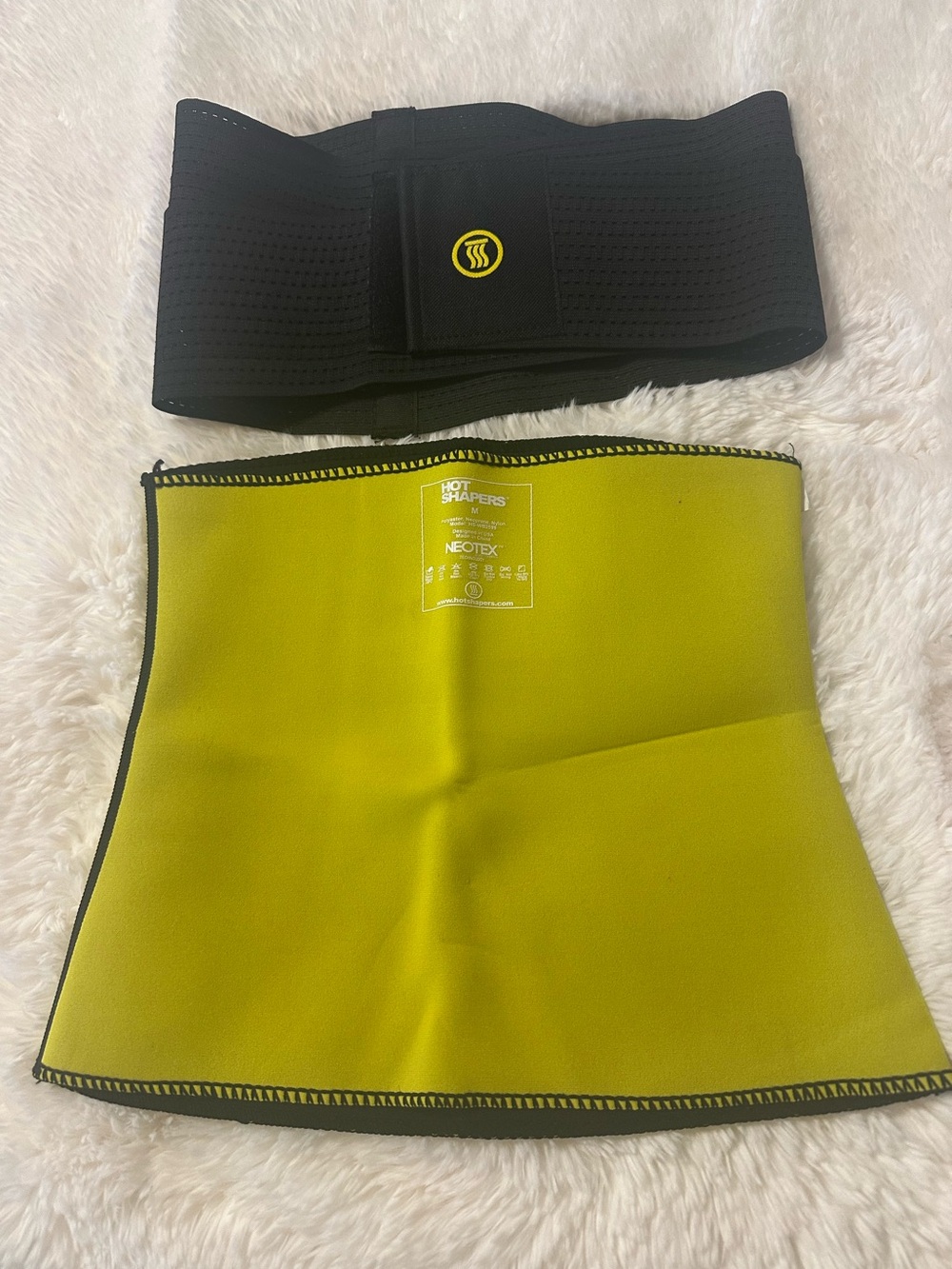 Hot Shapers Neotex Waist Trimmer Belt & Instant Trainer Band NWOT M - Picture 3 of 12